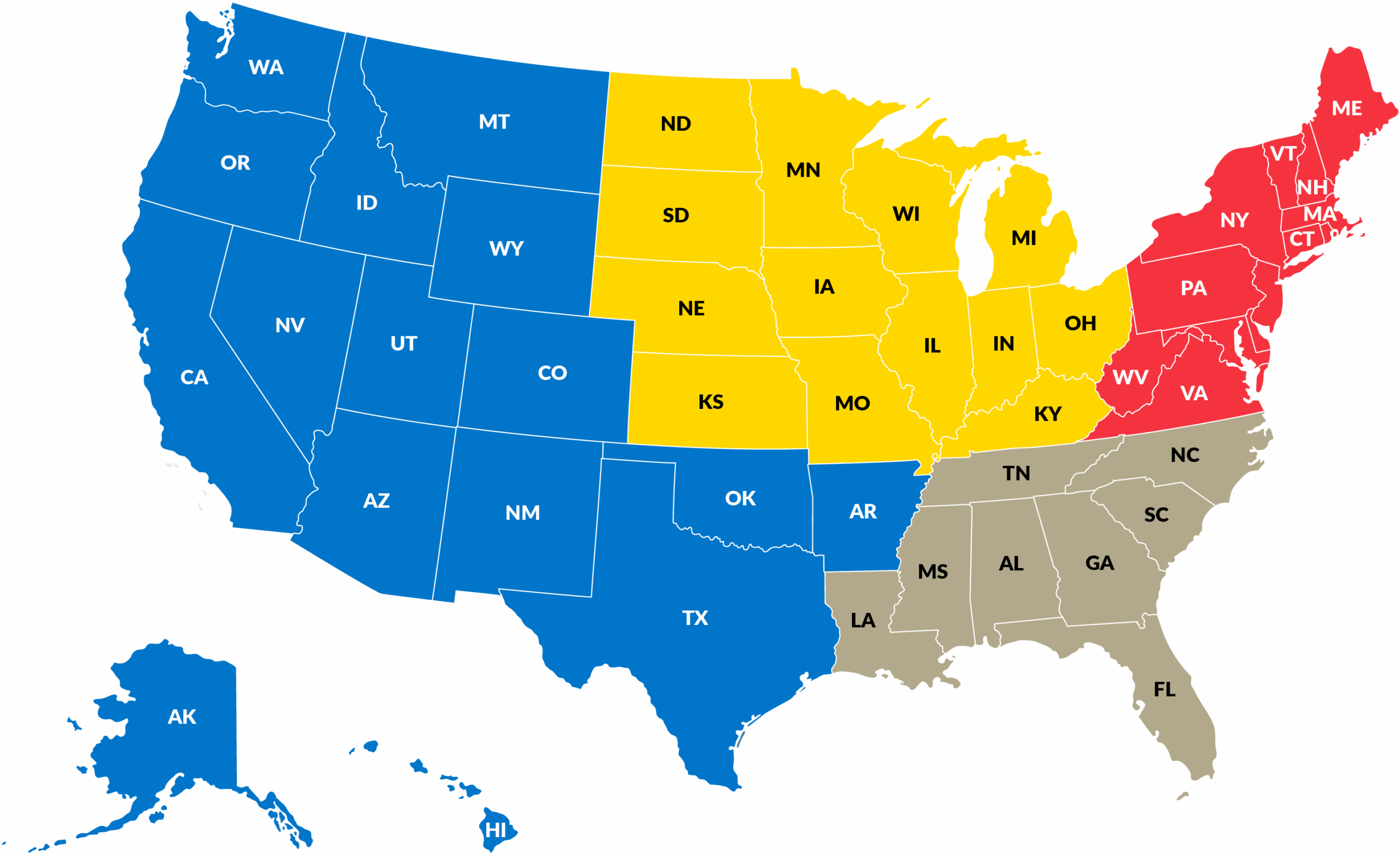 Institutional Relationship Territory Map on Dk Bkgd